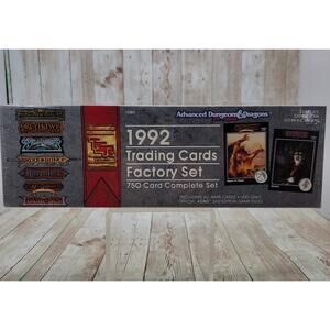 1992 Advanced Dungeons & Dragons Trading Card Set: TSR, 2nd Edition Sealed